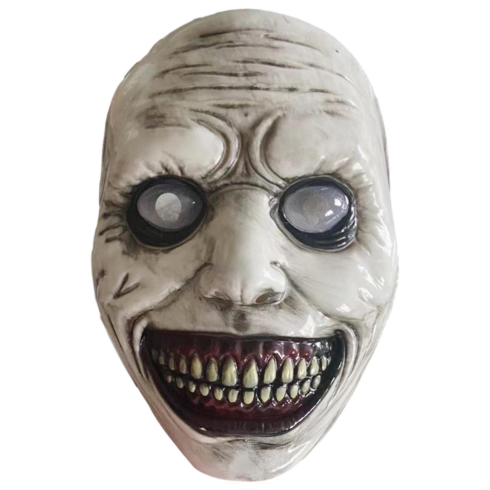 Amazon.co.jp: [Buogint] ハロウィン 悪魔マスク 笑う悪魔 顔